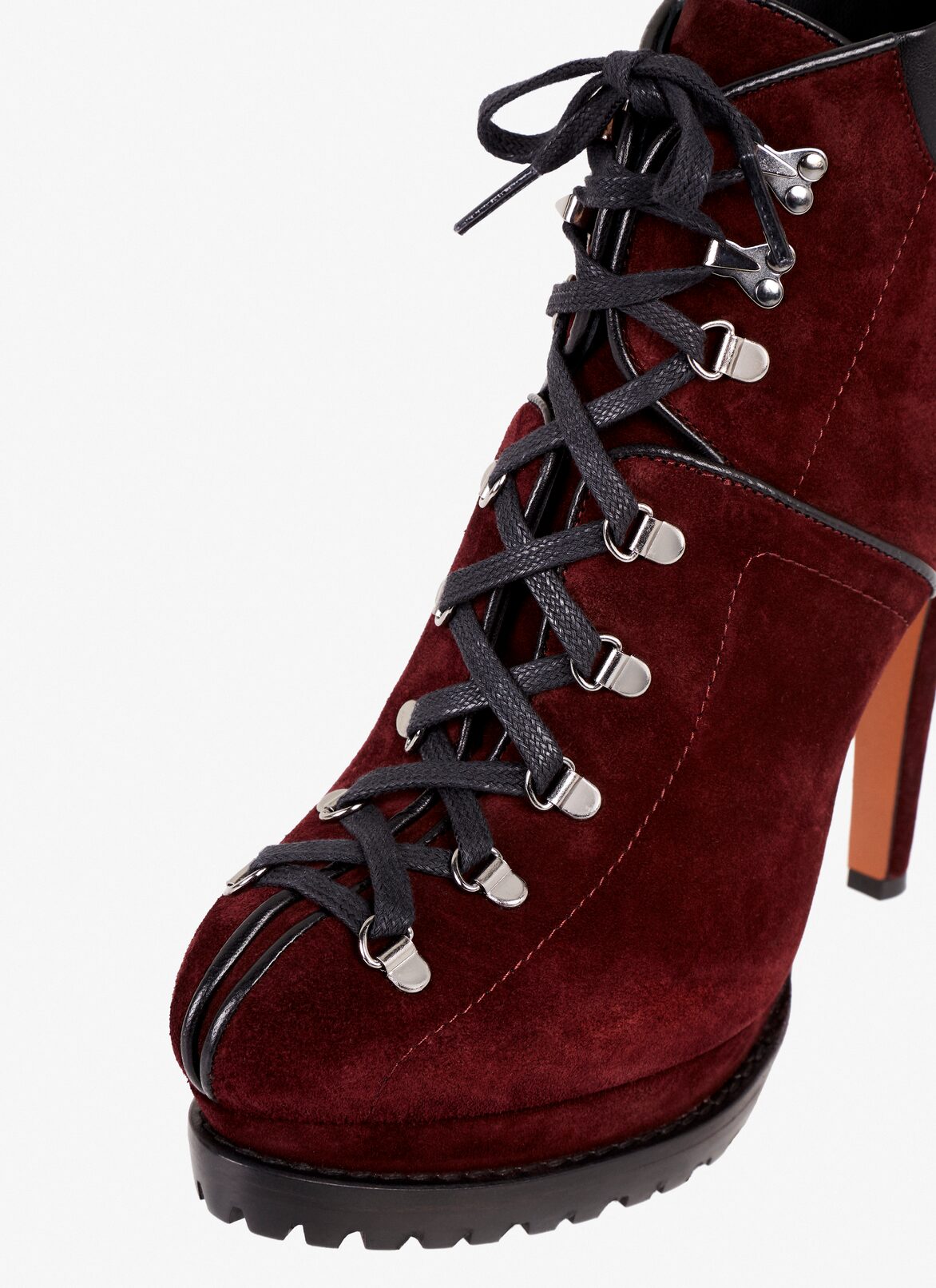 Low boots ALAÏA BLACKCURRANT LOW BOOTS
